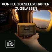 Jackery Explorer 100 Plus Tragbare Powerstation, 99Wh LiFePO4-Akku Schnellladung, 3-Port 128W TragBack-up-Akku für Reise Notfall